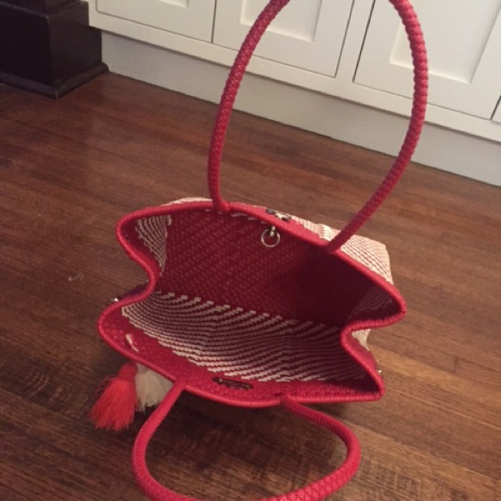 Mexican Oaxacan hand woven purse tote
